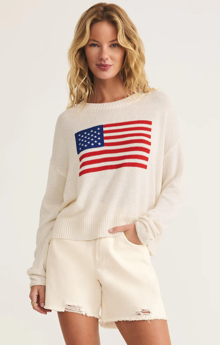 Z Supply SIENNA PATRIOT SWEATER