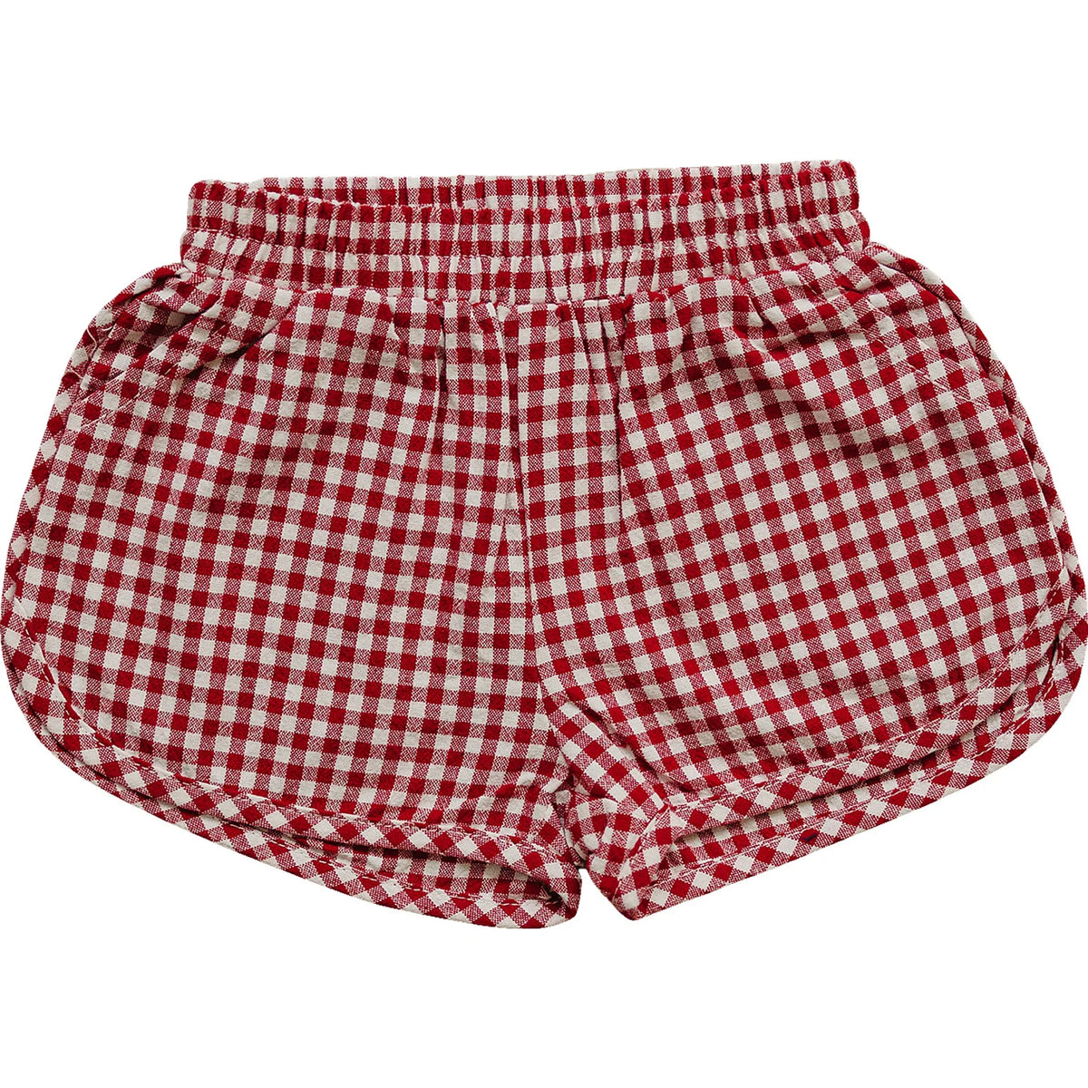 Mebie Baby Red Gingham Shorts