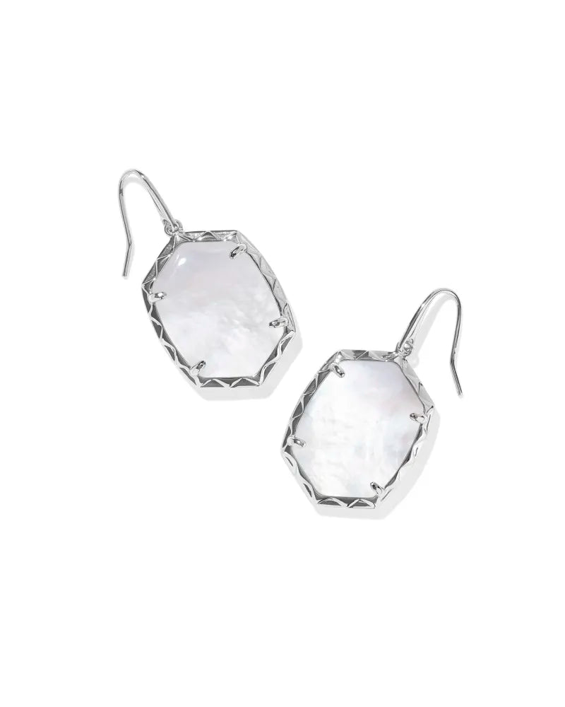 Kendra Scott Daphne Silver Drop Earrings