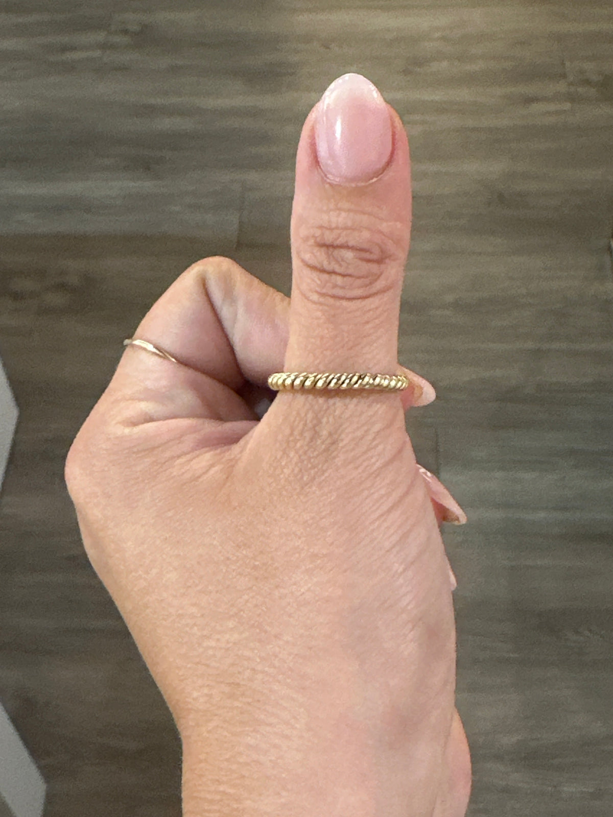 Brass Cable Stacker Ring