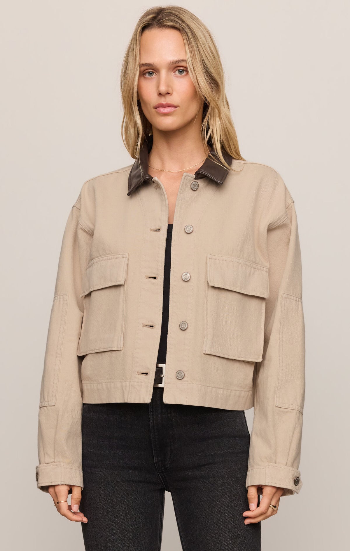 Z Supply Rey Cropped Chore Jacket