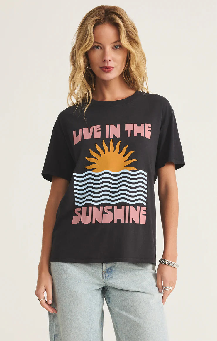 Z Supply SLOW LIFE BOYFRIEND TEE