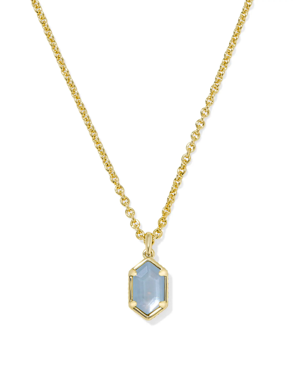 Kendra Scott Hallie Gold Short Pendant Necklace