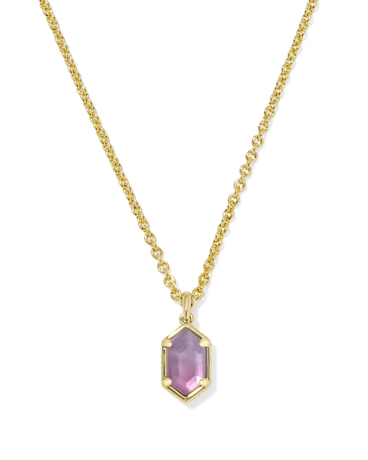 Kendra Scott Hallie Gold Short Pendant Necklace