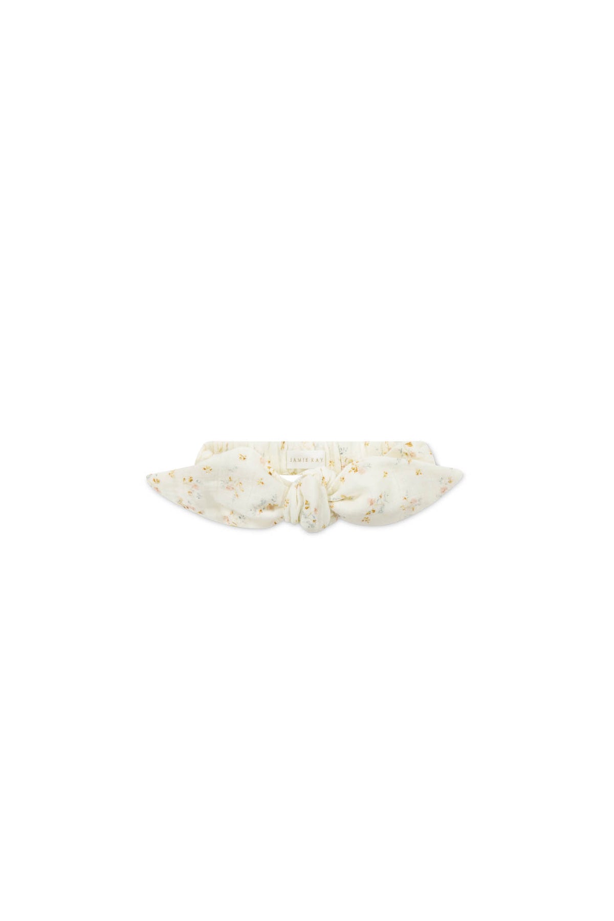 Jamie Kay Organic Cotton Muslin Headband - Nina Watercolour Floral