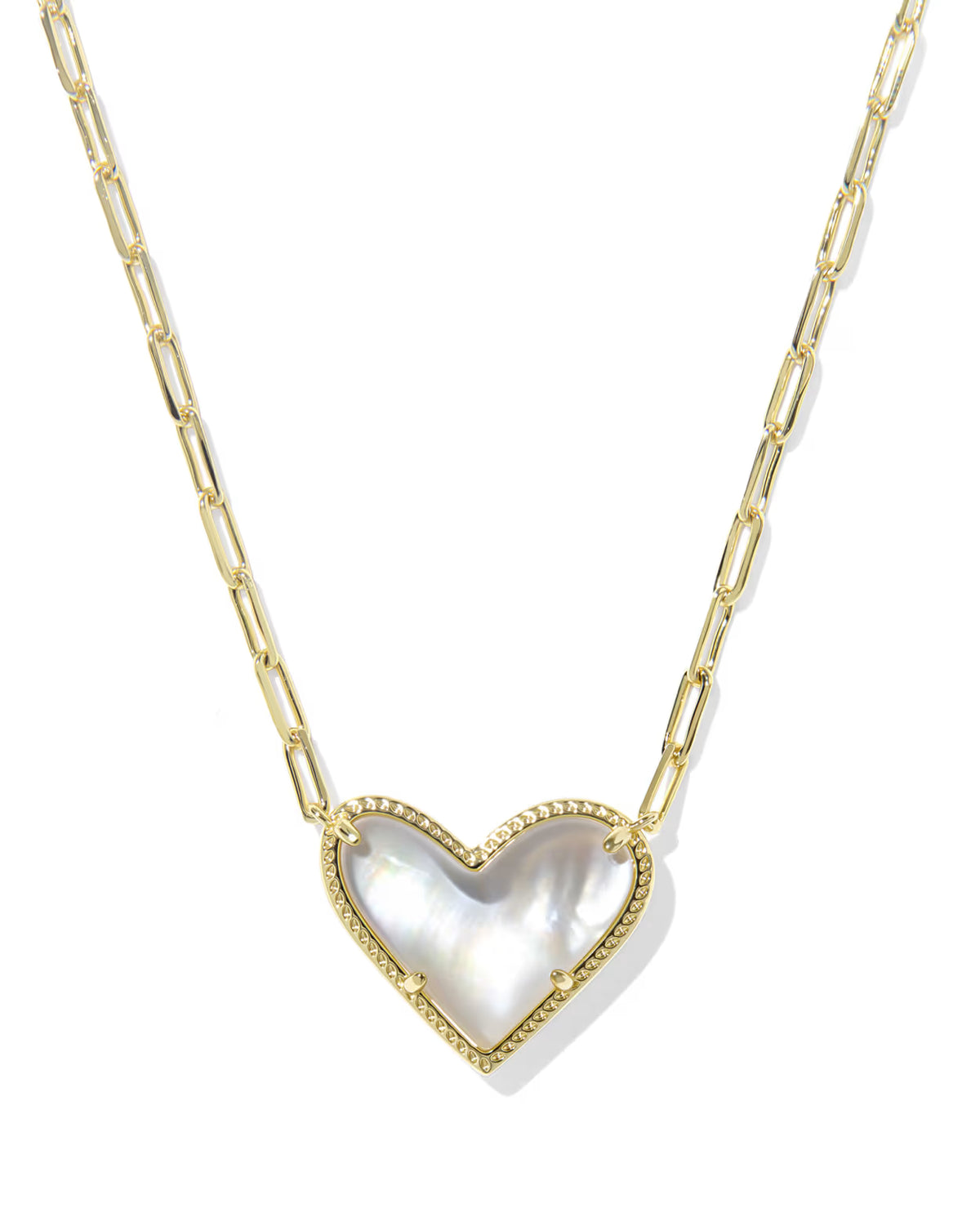 Kendra Scott Ari Heart Statement Short Pendant Necklace