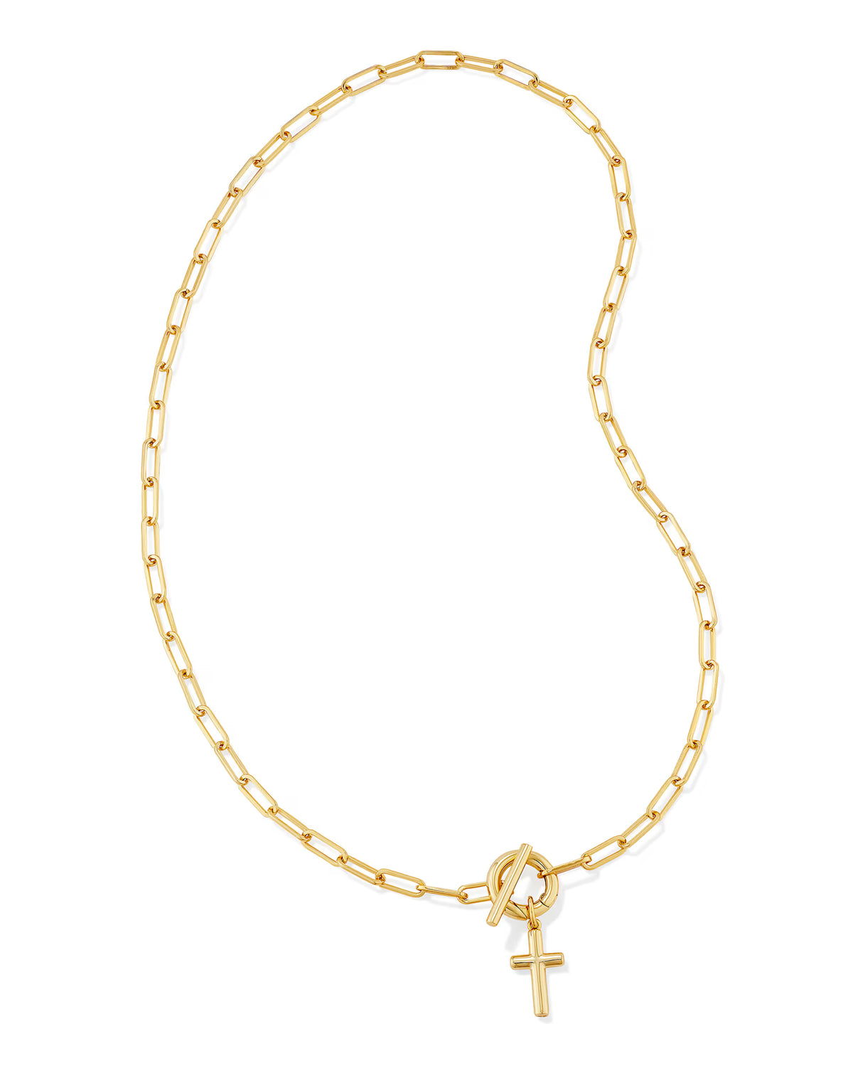 Kendra Scott Cross Link and Chain Necklace