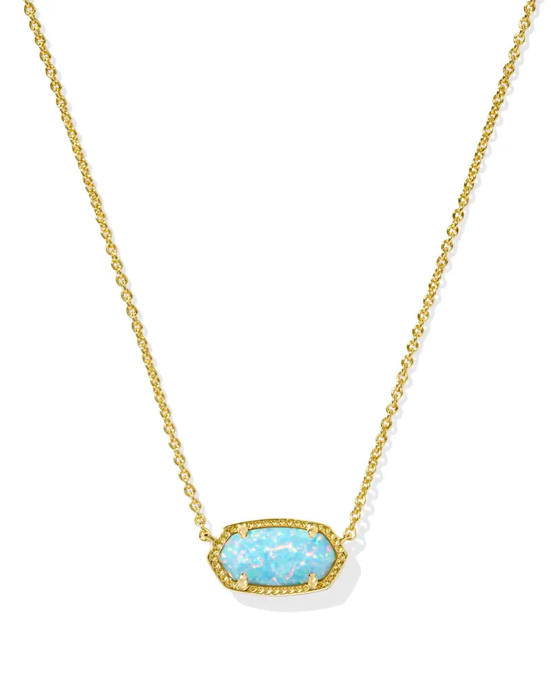 Kendra Scott Elisa Gold Short Pendant Necklace