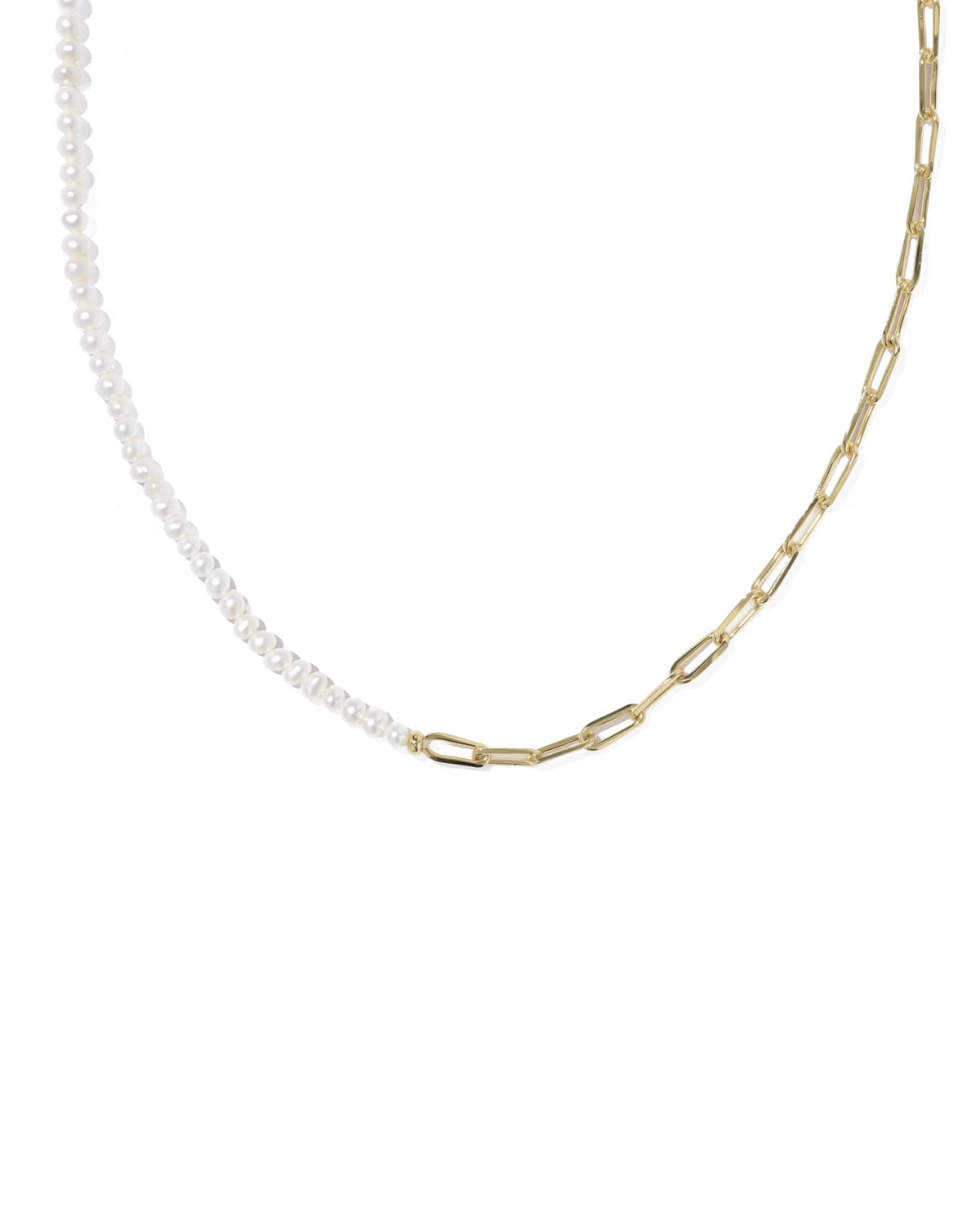 Kendra Scott Markie Gold Half Chain Necklace