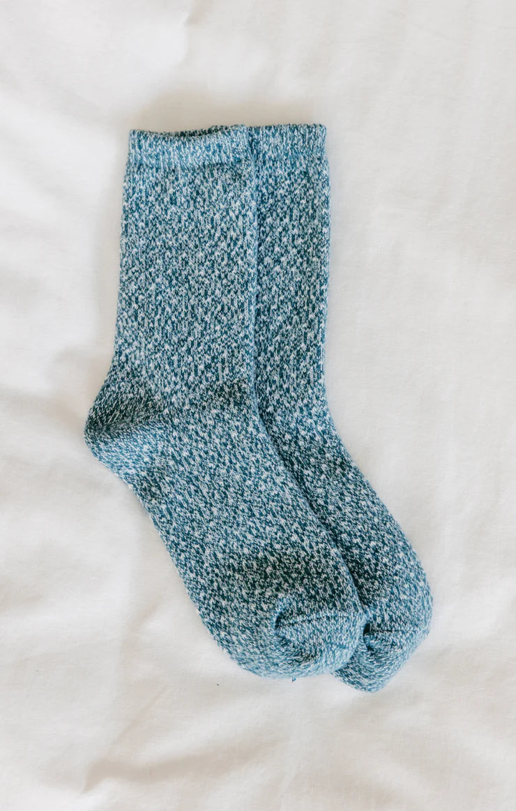 Z Supply Brushed Marled Socks