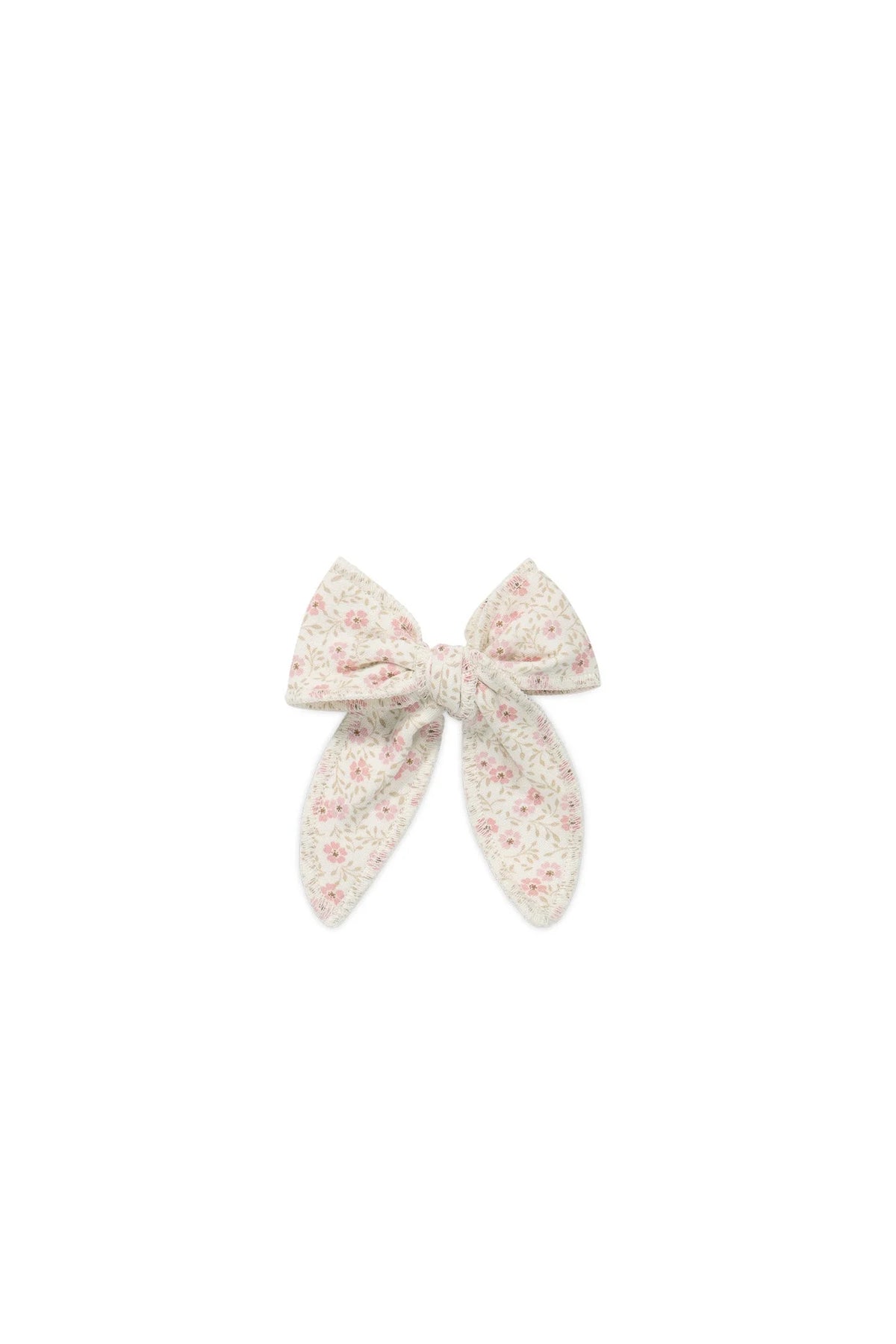 Jamie Kay Organic Cotton Bow - Emmy Egret