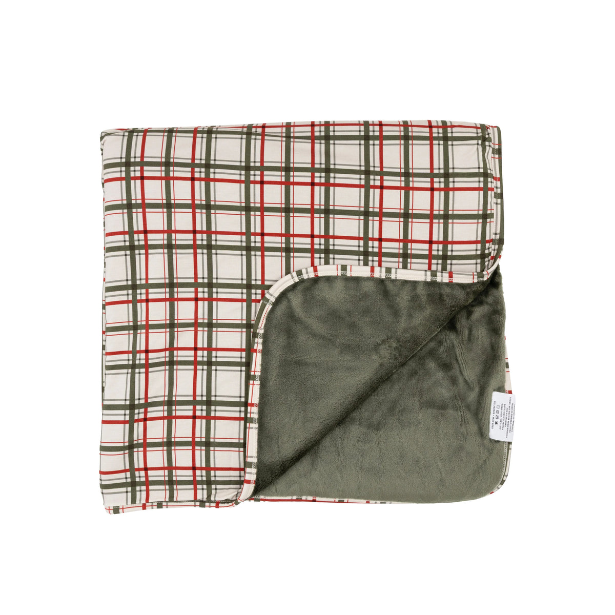 Brave Little Ones Double Plaid Toddler Blanket