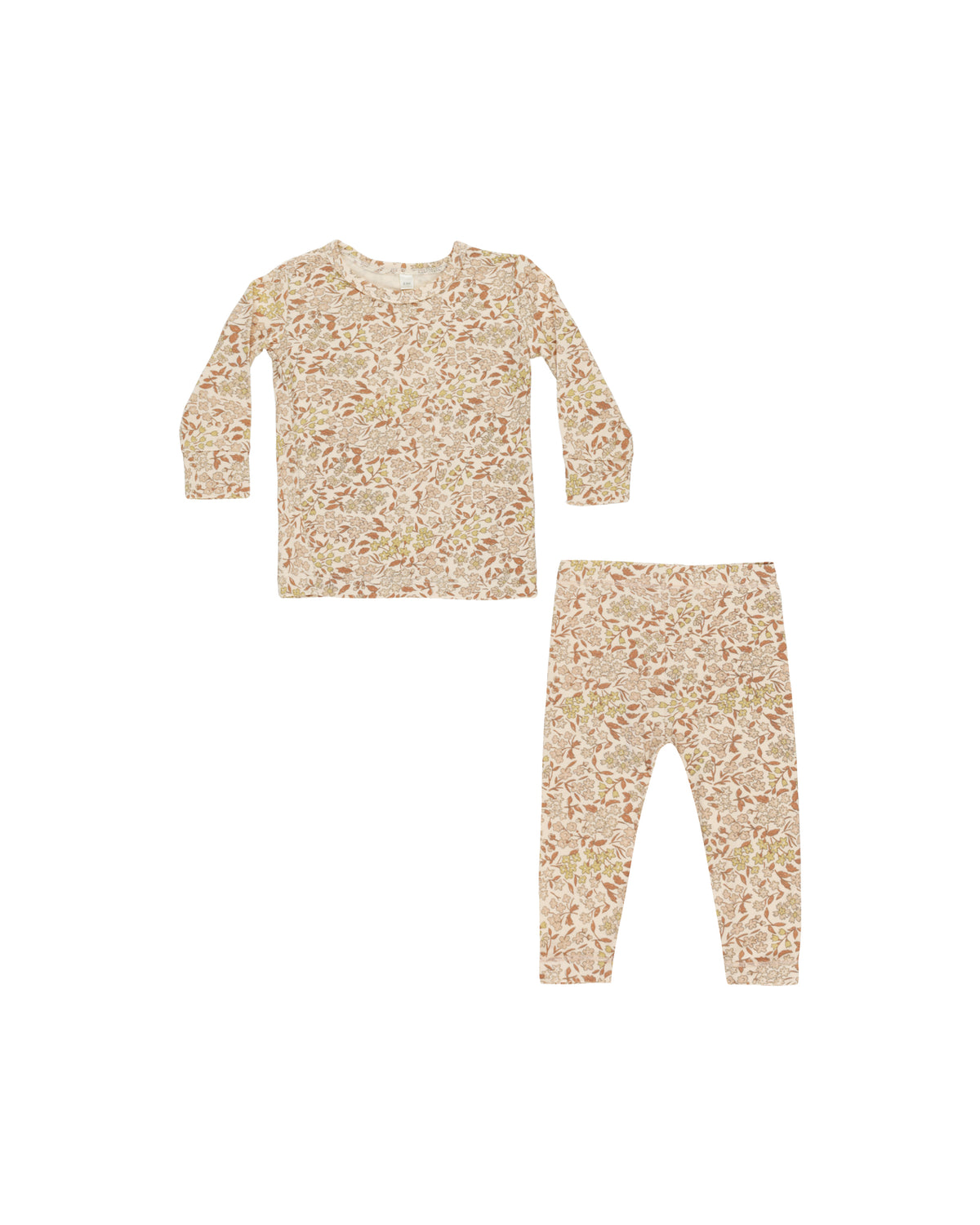 Quincy Mae BAMBOO PAJAMA SET || HARVEST FLORAL