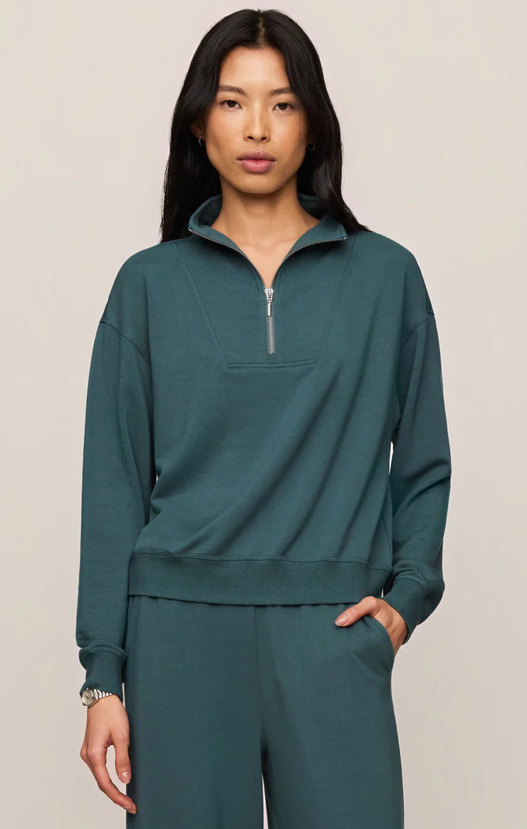 Z Supply Gate Check Modal Sweatshirt