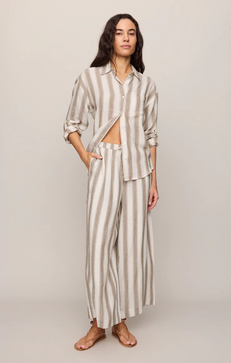 Z Supply The Perfect Linen Striped Pant