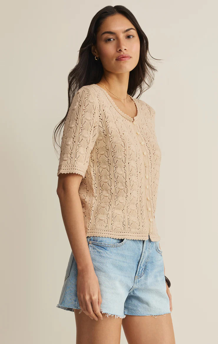 Z Supply Adria Pointelle Cardigan