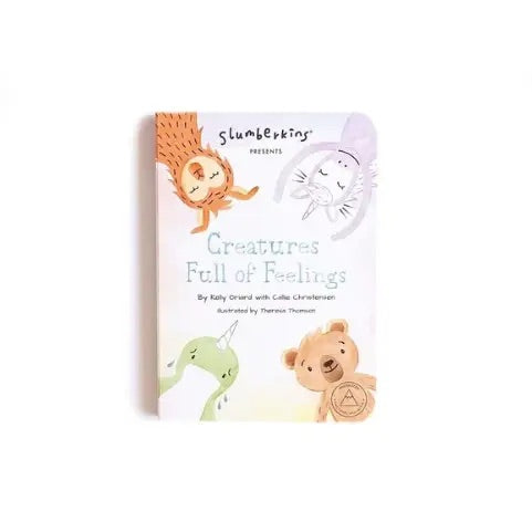 Slumberkins- Sloth Snuggler + Creatures Full of Feels Book