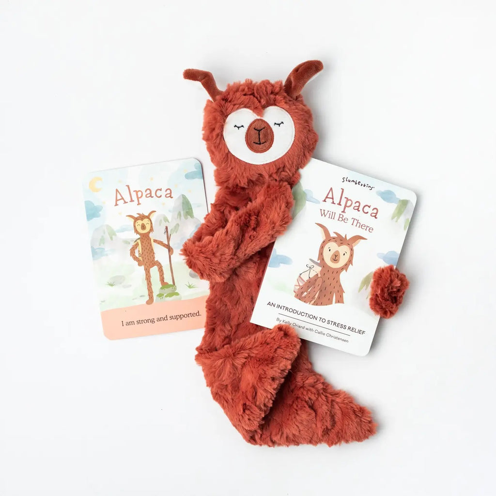 Slumberkins- Alpaca Snuggler + Intro Book Stress Relief