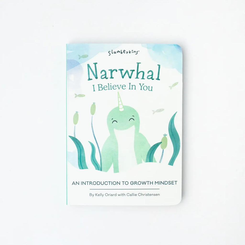Slumberkins Book Narwhal, I Believe in You: An Intro To Growth Mindset