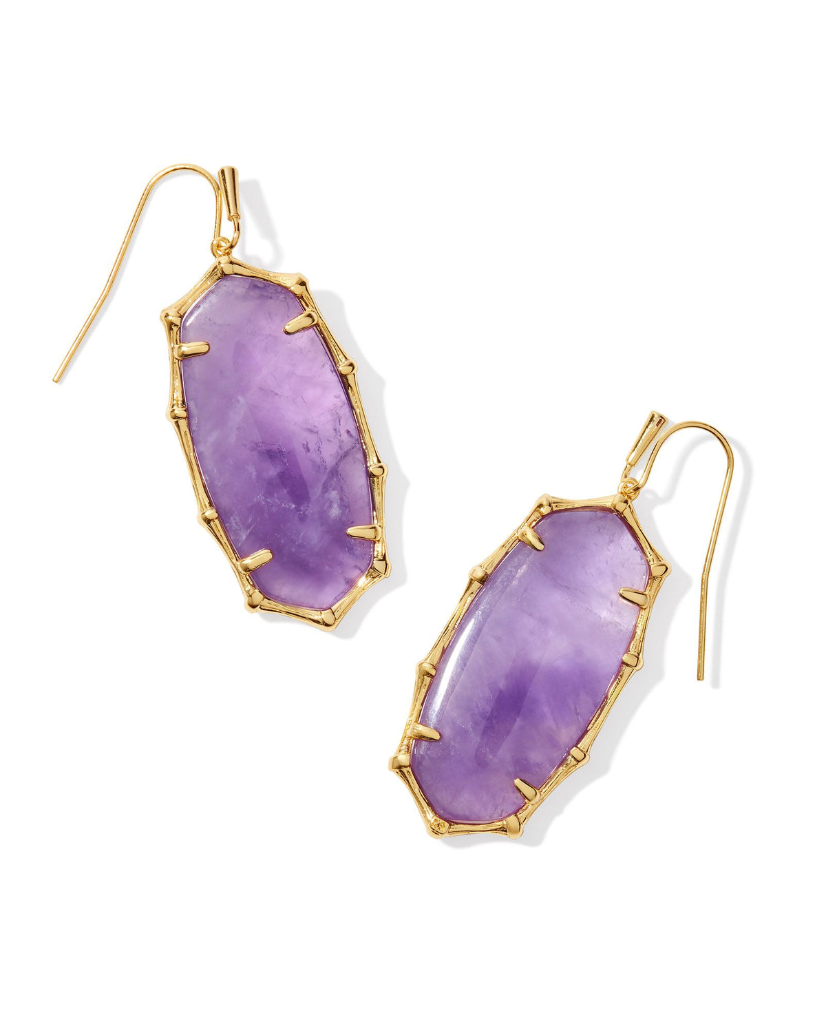 Kendra Scott ELLE BAMBOO FRAME DROP EARRINGS