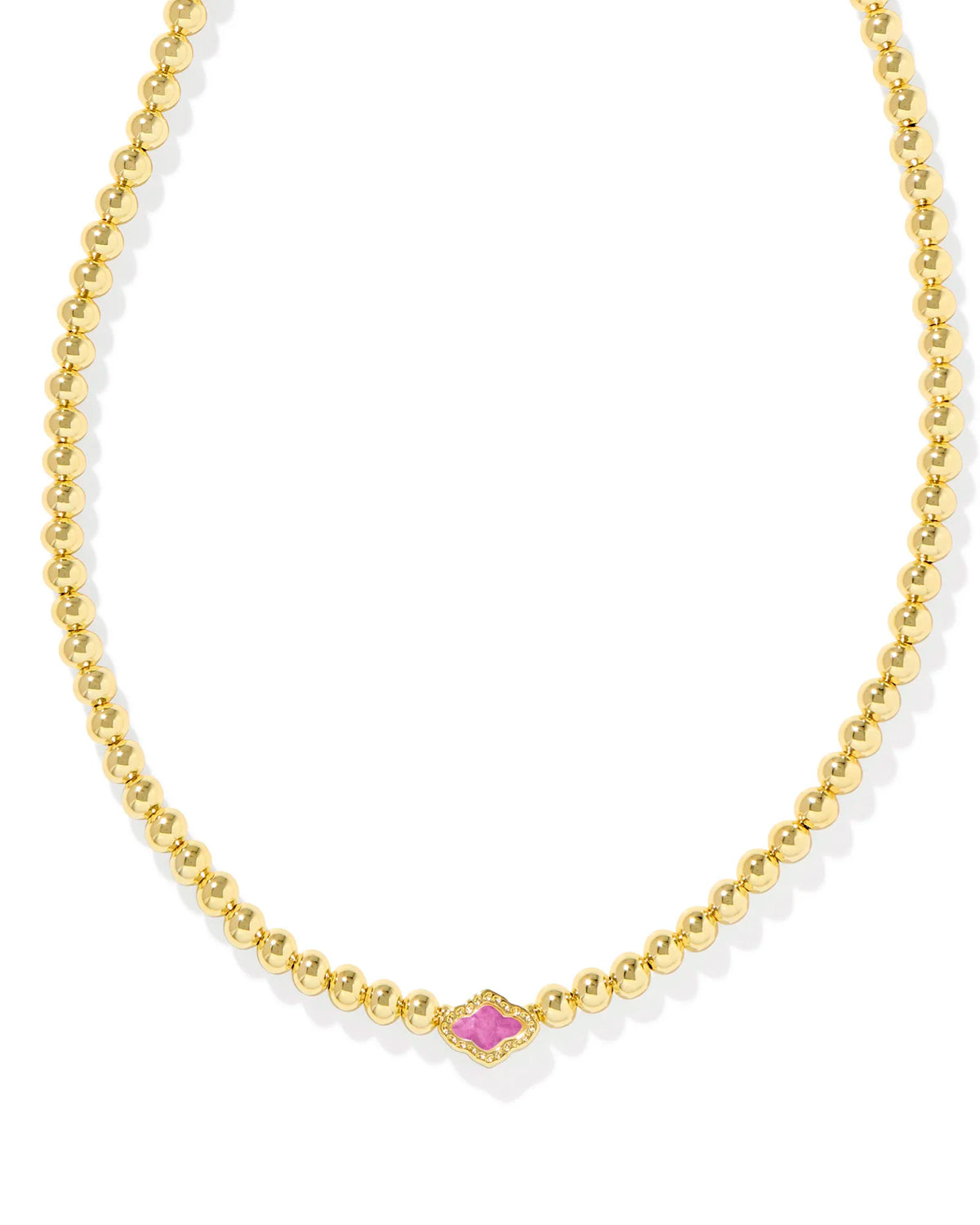 Kendra Scott Abbie Gold Beaded Necklace