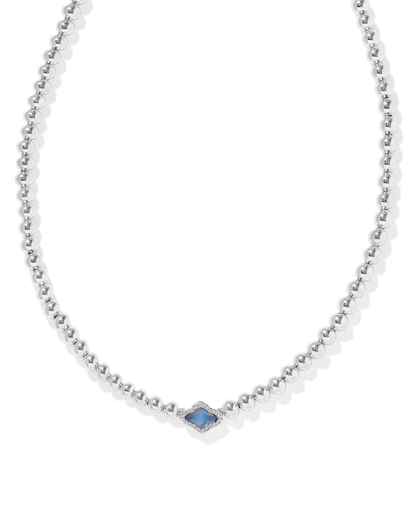 Kendra Scott Abbie Silver Beaded Necklace