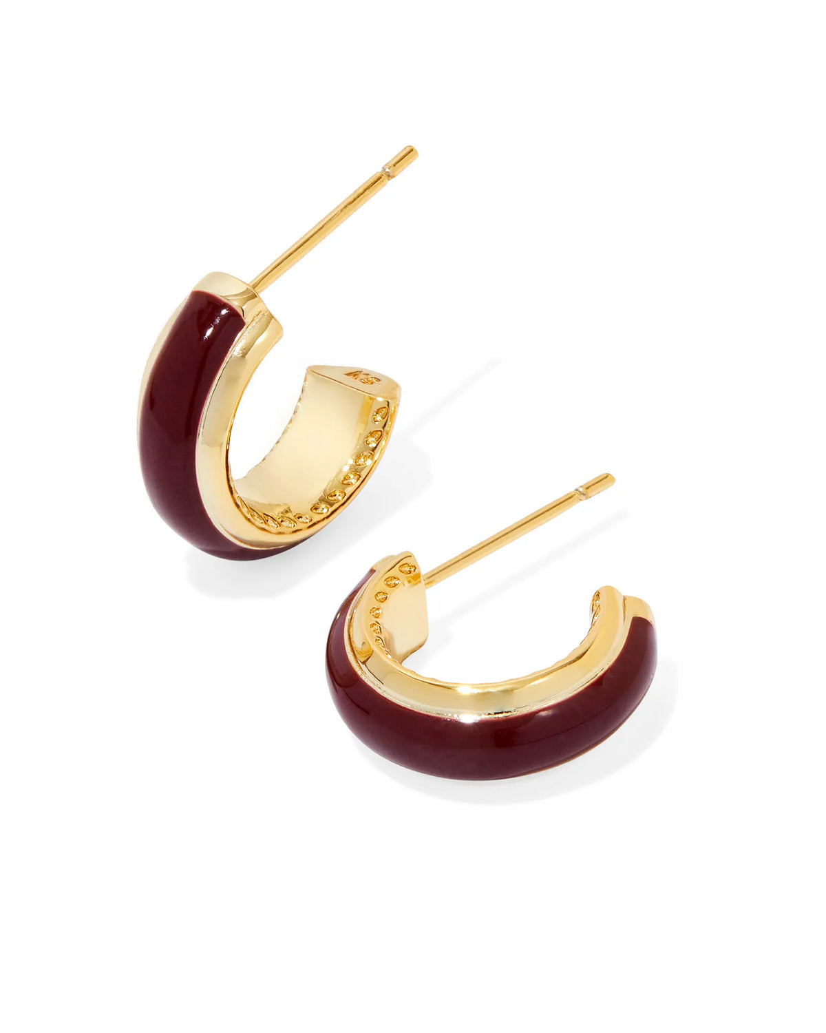 Kendra Scott Ainsley Gold Huggie Earrings