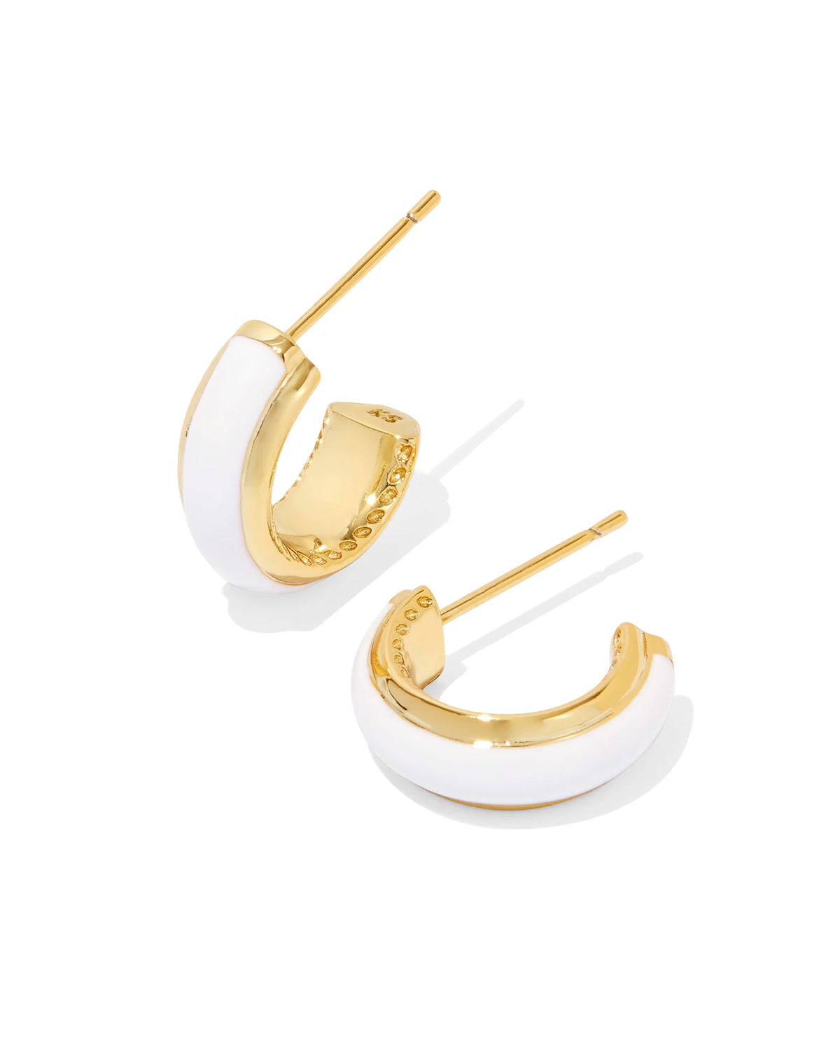 Kendra Scott Ainsley Gold Huggie Earrings