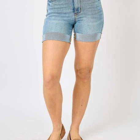 Judy Blue Hight Waist Tummy Control Cool Denim