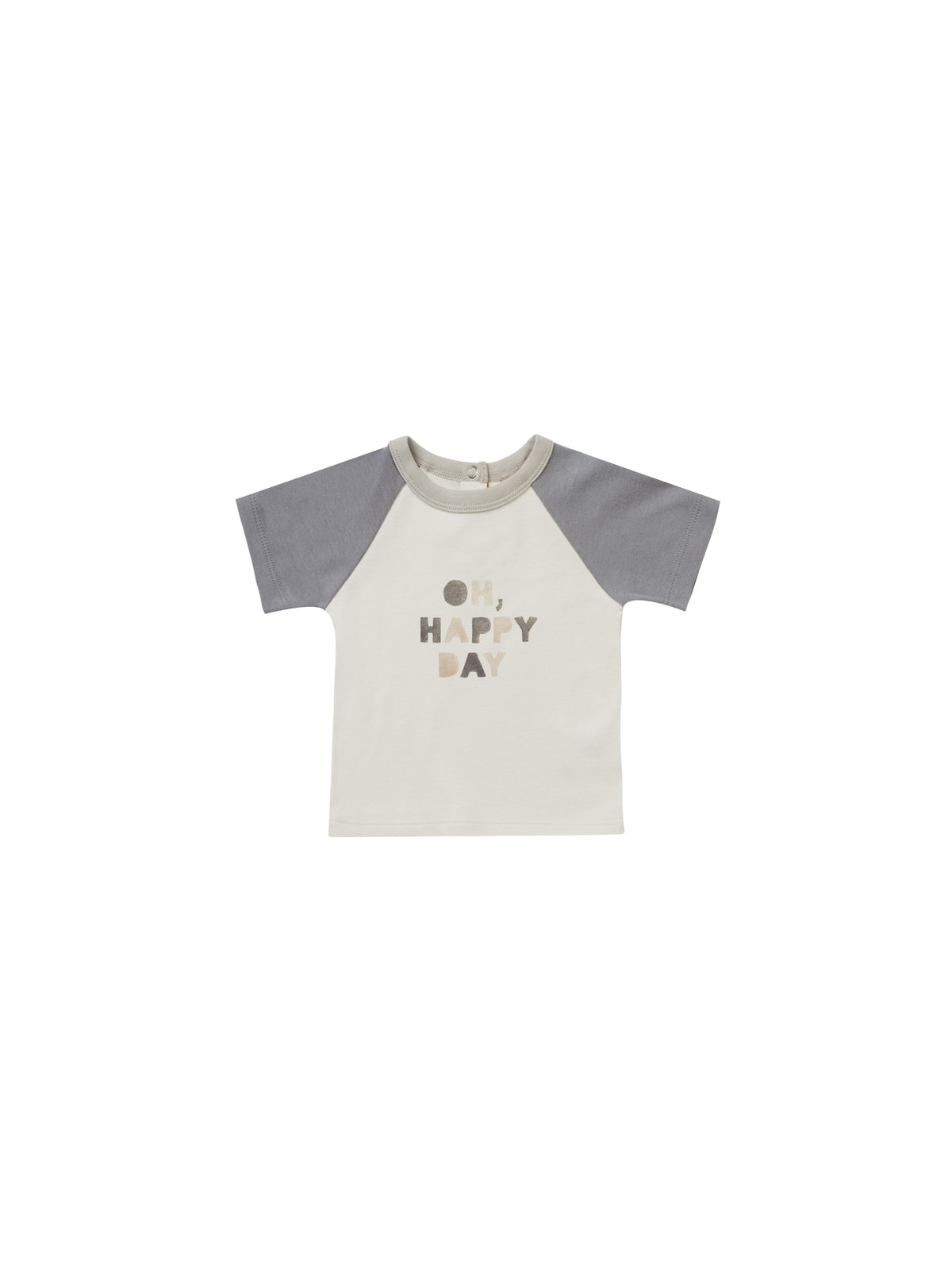 Quincy Mae COLOR BLOCK RAGLAN TEE || OH, HAPPY DAY