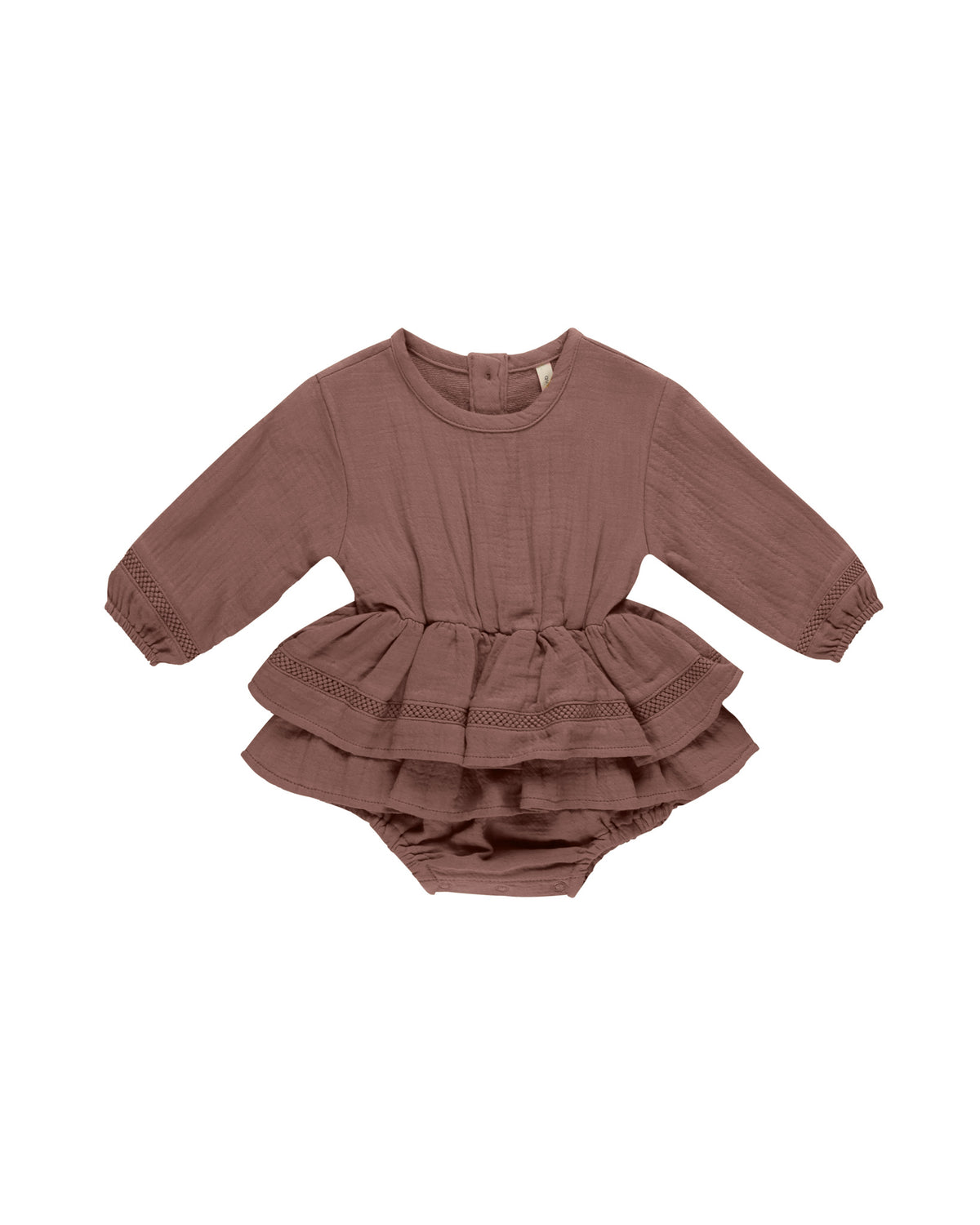 Quincy Mae ROSIE ROMPER || PLUM