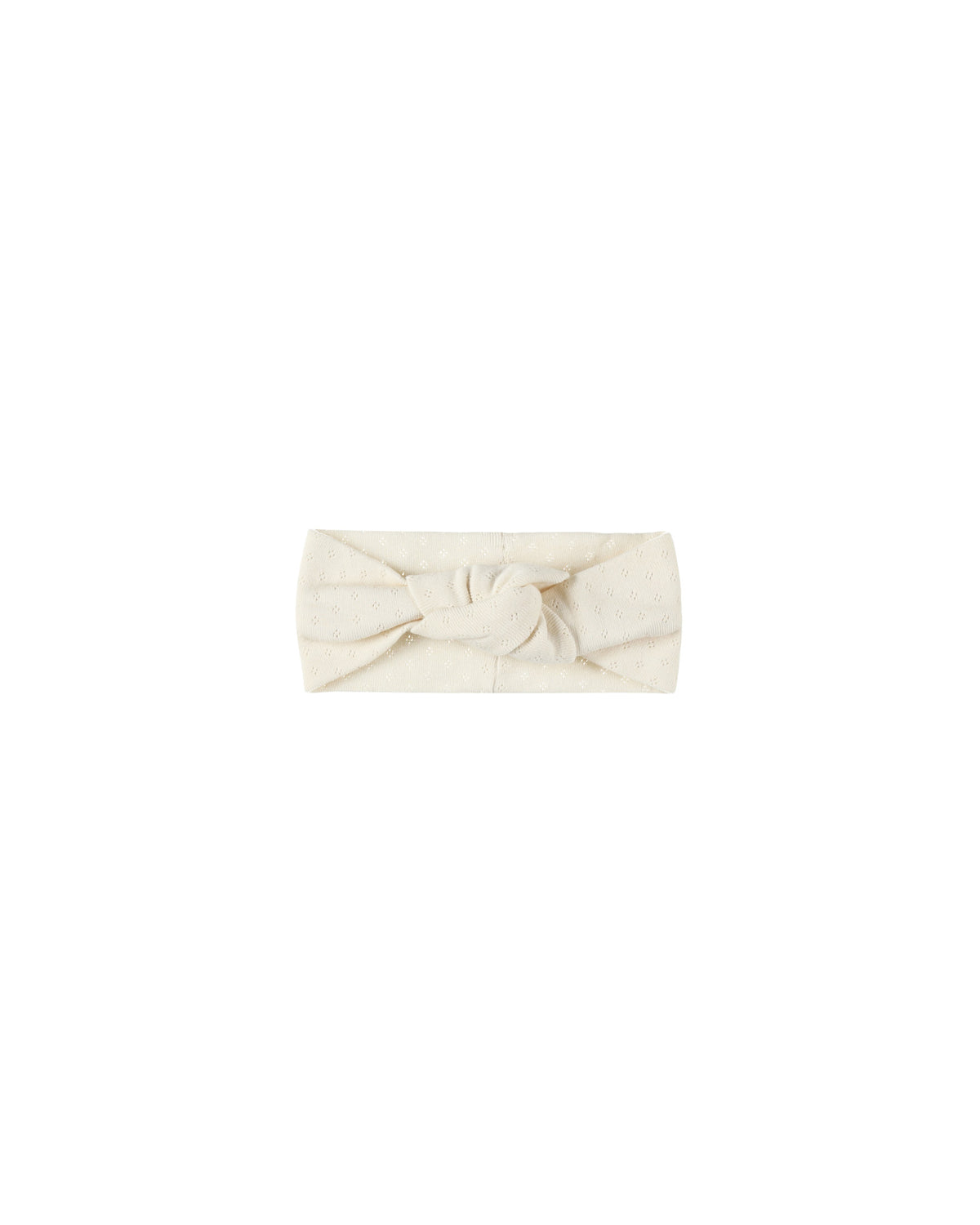 Quincy Mae KNOTTED HEADBAND || IVORY