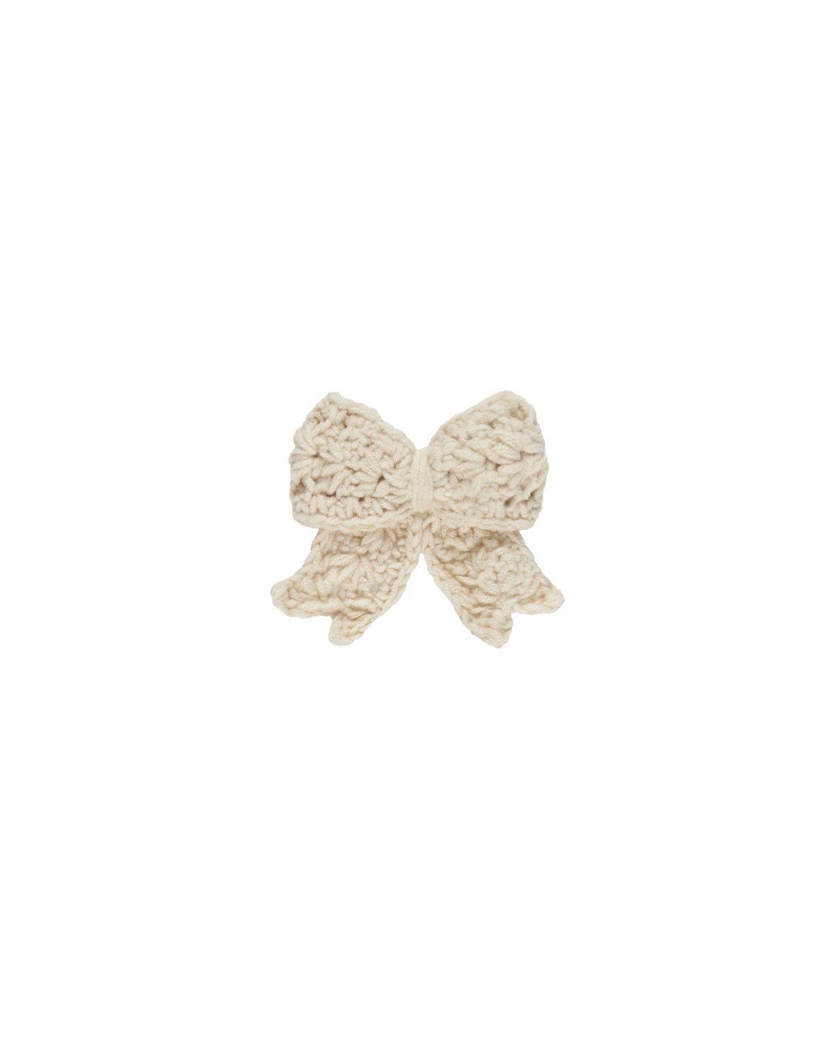 Quincy Mae CROCHET BOW || NATURAL