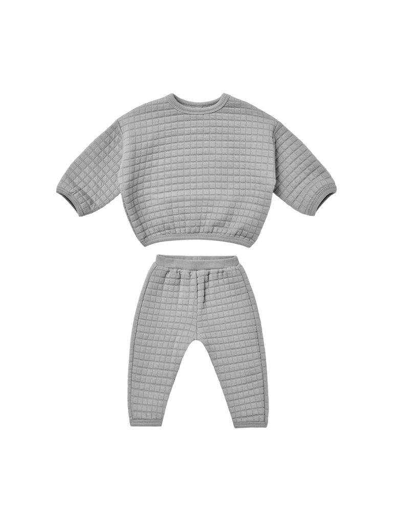 Quincy Mae Quilted Sweater+Pant Set
