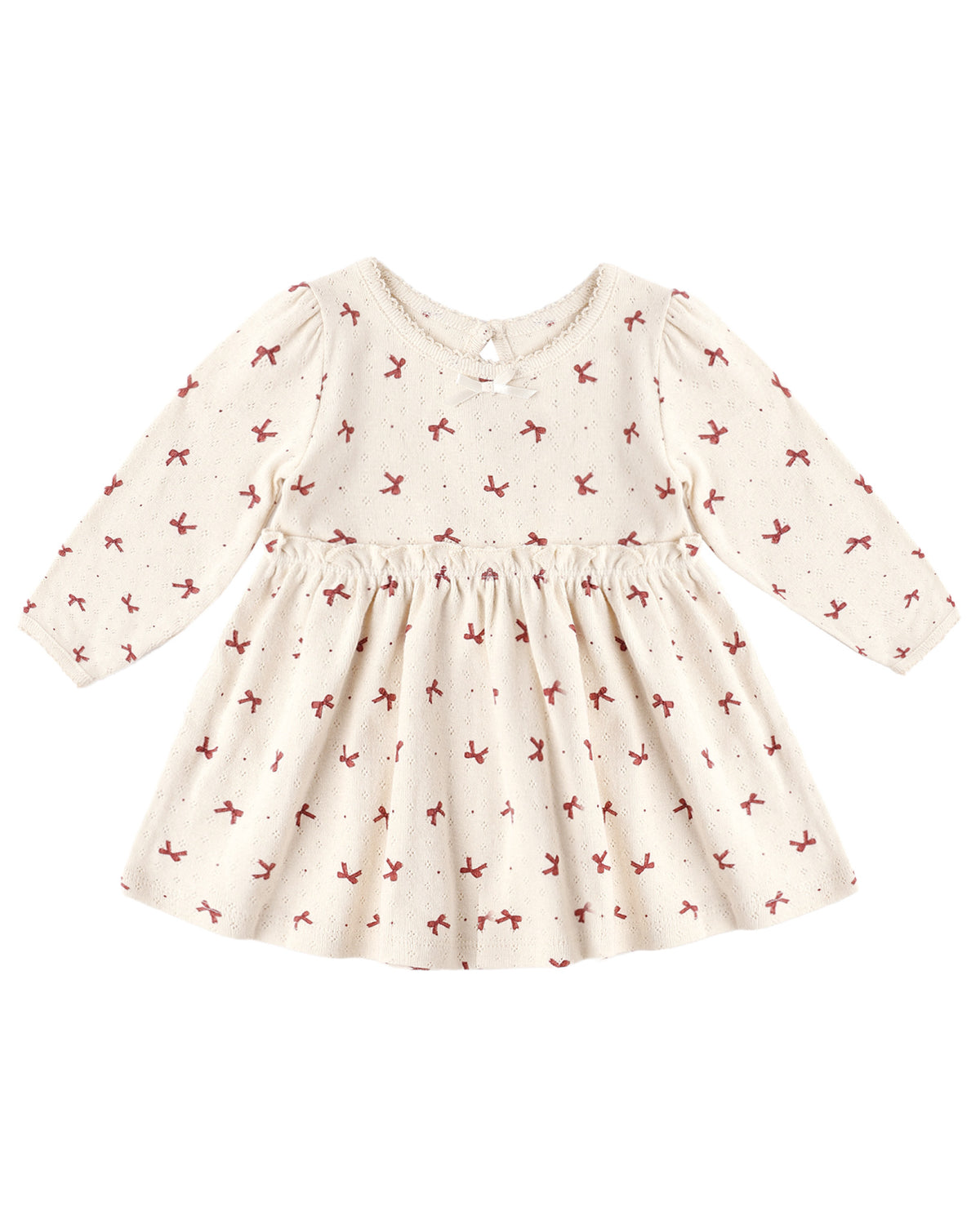 Quincy Mae ALDA DRESS RED BOWS