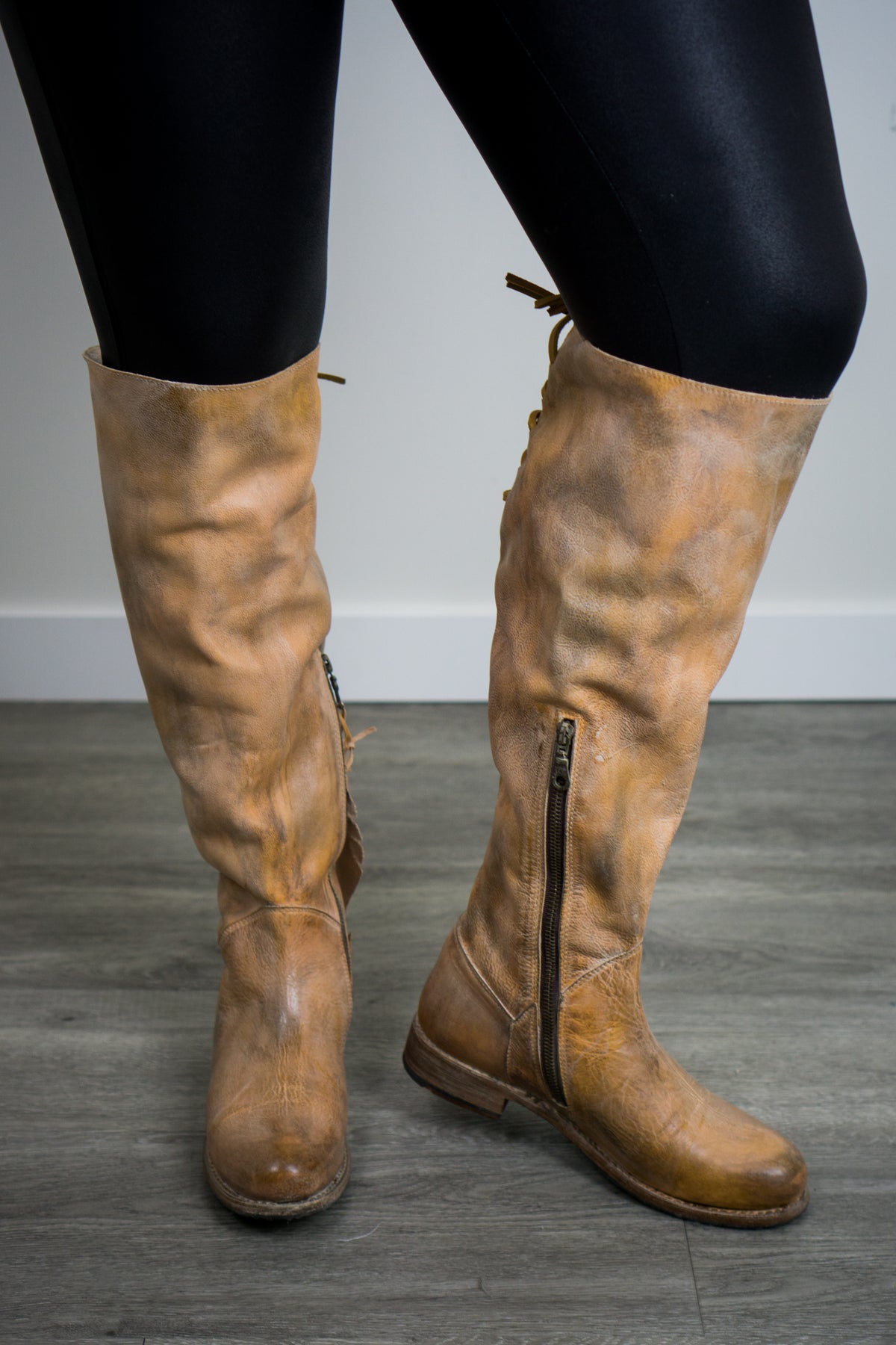 BedStu Manchester Wide Calf Boots