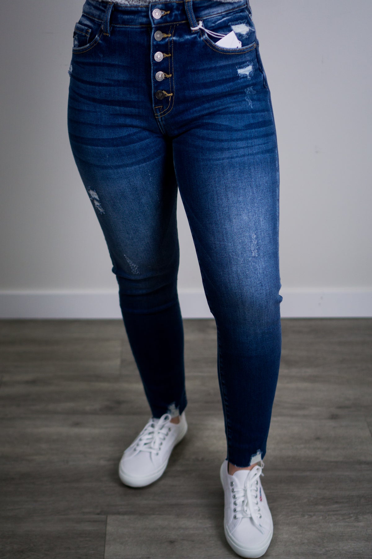 KanCan High Rise Cigarette Jeans