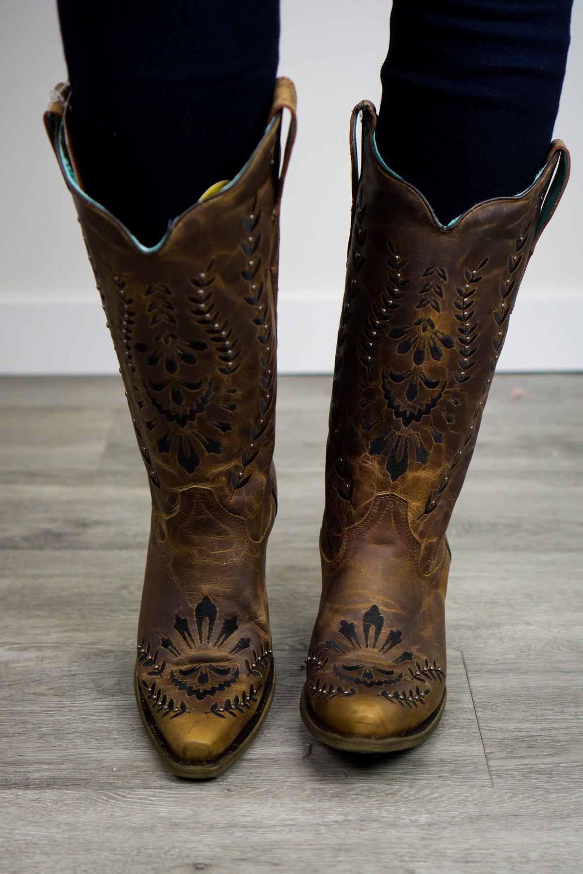 Corral E1443 Honey Boot