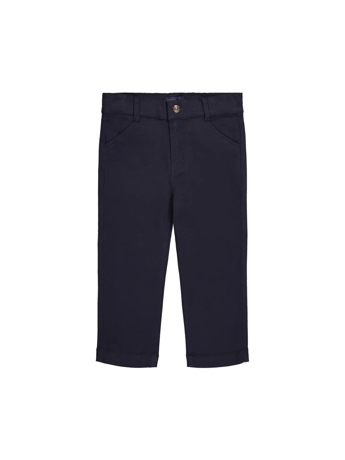 Boys Navy Twill Pant