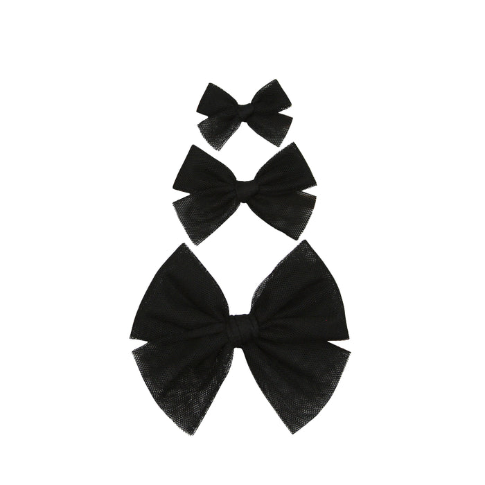 Lou Lou & Company Tulle- Alligator Bow Clip