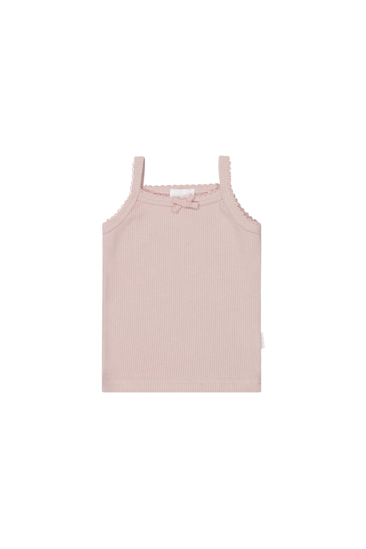 Organic Cotton Fine Rib Classic Singlet