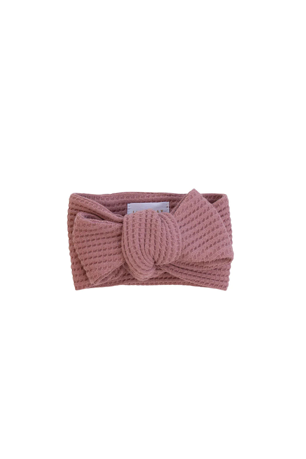 Jamie Kay Organic Cotton Nova Waffle Headband - Rosette