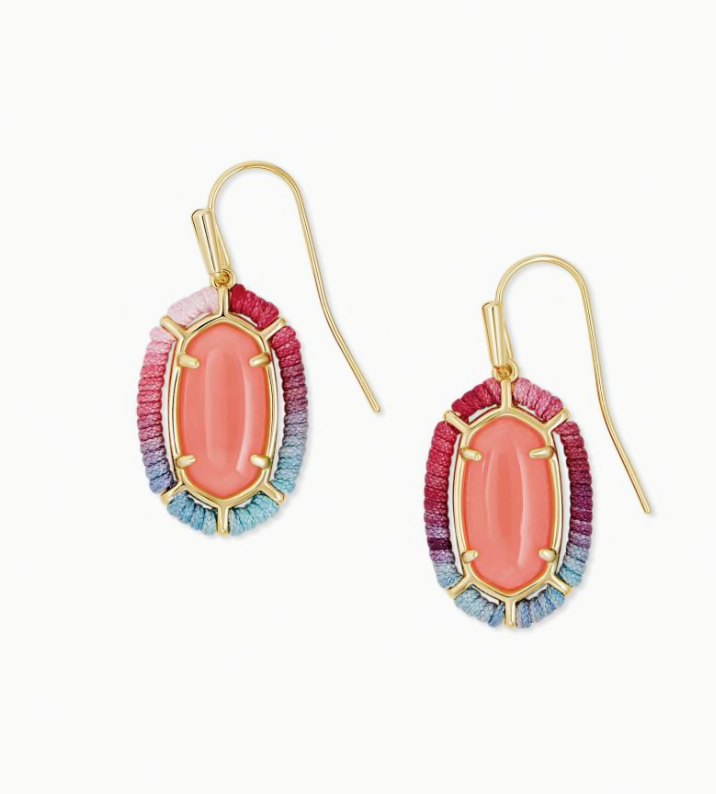 Kendra Scott Threaded Lee Drop Earrings