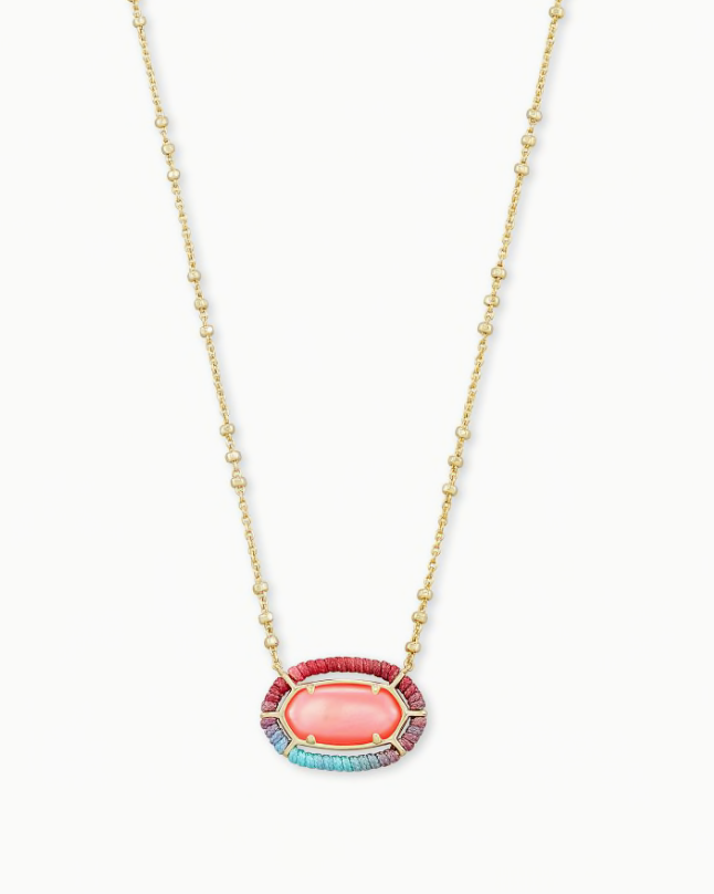 Kendra Scott Threaded Elisa Pendant Necklace