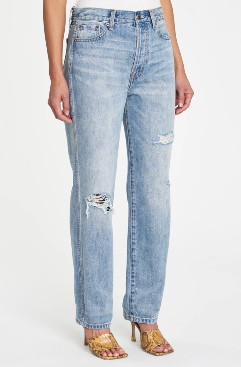 Pistola Jen Boyfriend Jean- Ballard Distressed