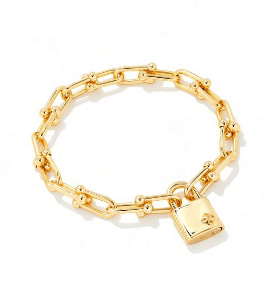 Kendra Scott Jess Lock Chain Bracelet