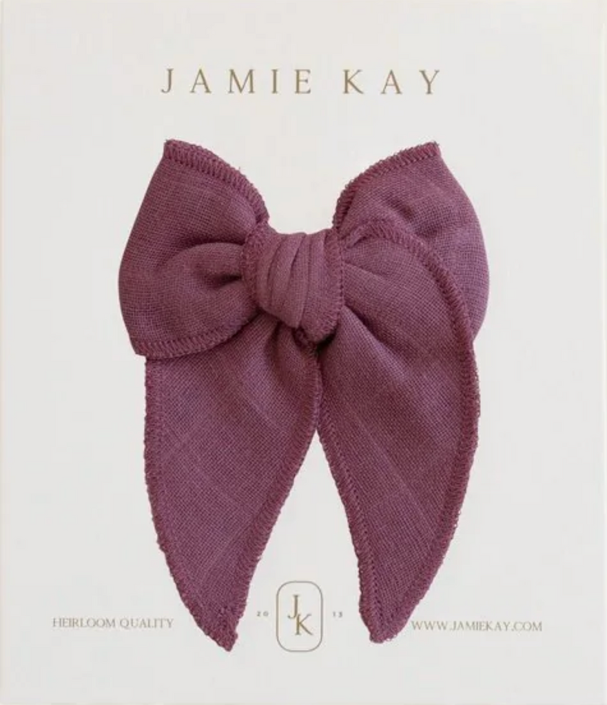 Jamie Kay Organic Cotton Muslin Bow