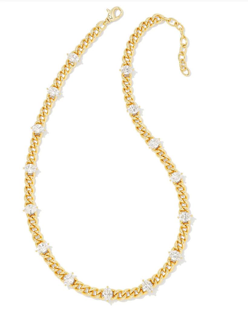Kendra Scott  Cailin Crystal Chain Necklace