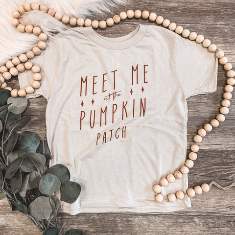"Meet Me At The Pumpkin Patch" Toddler Graphic Tee