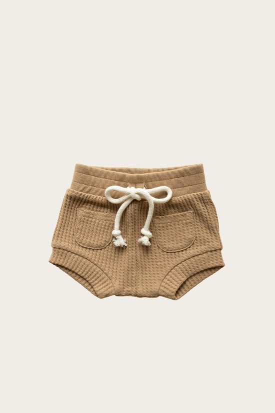 Jamie Kay Organic Cotton Waffle Seb Short- Putty